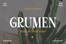 Grumen - Display Serif