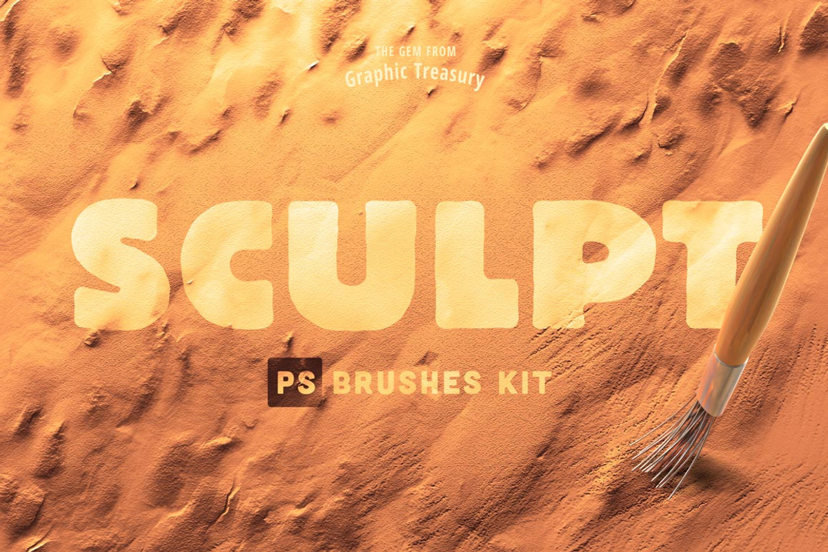 Sculpt Brushes Kit for Photoshop preview 4