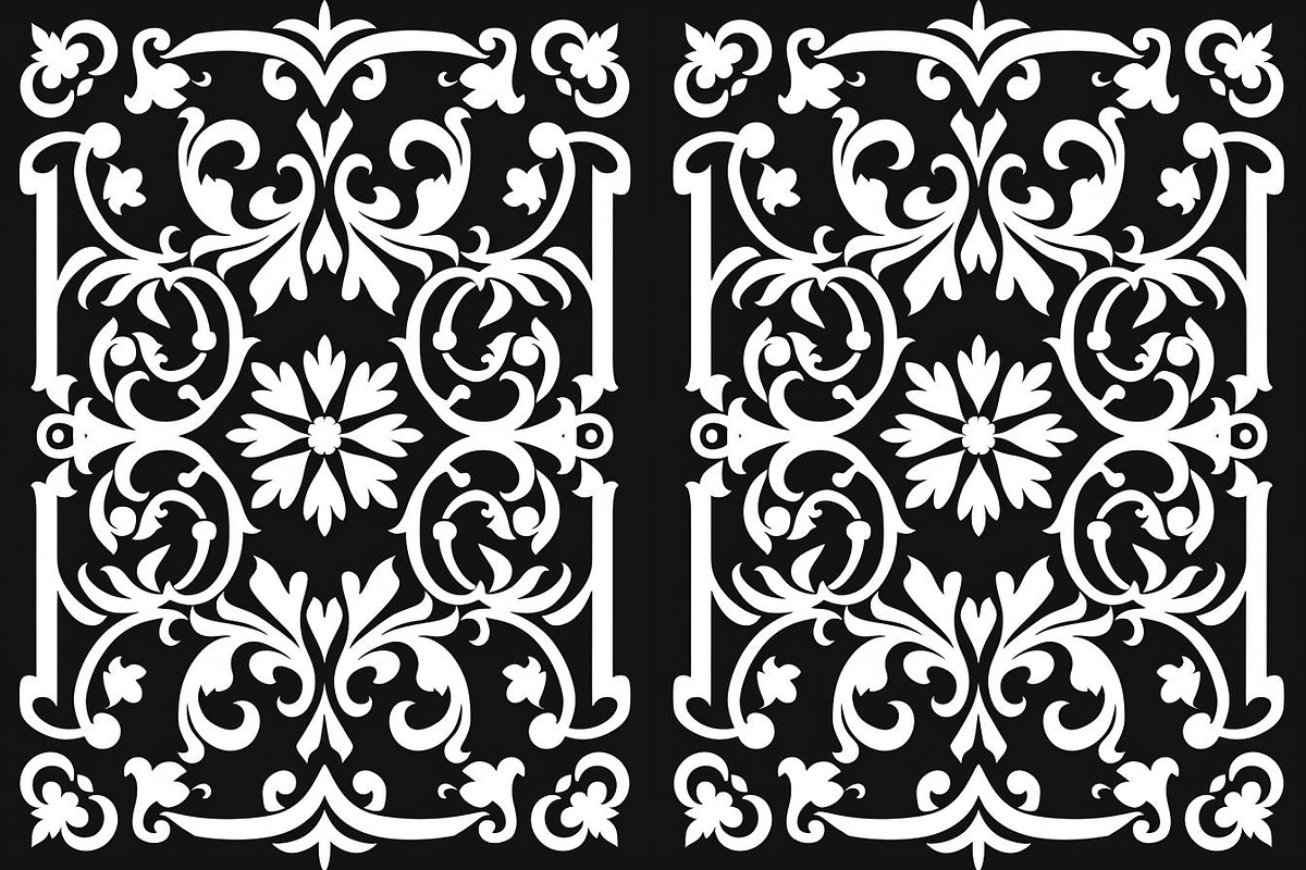 Decorative Laser Cut Vector Pack, an Illustration by hafijul (Photo 2 of 9)