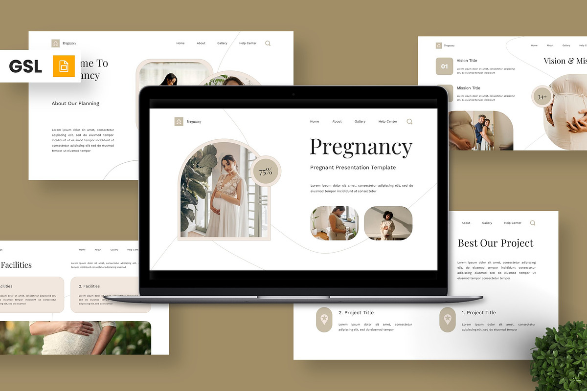 Pregnancy - Pregnant Google Slide