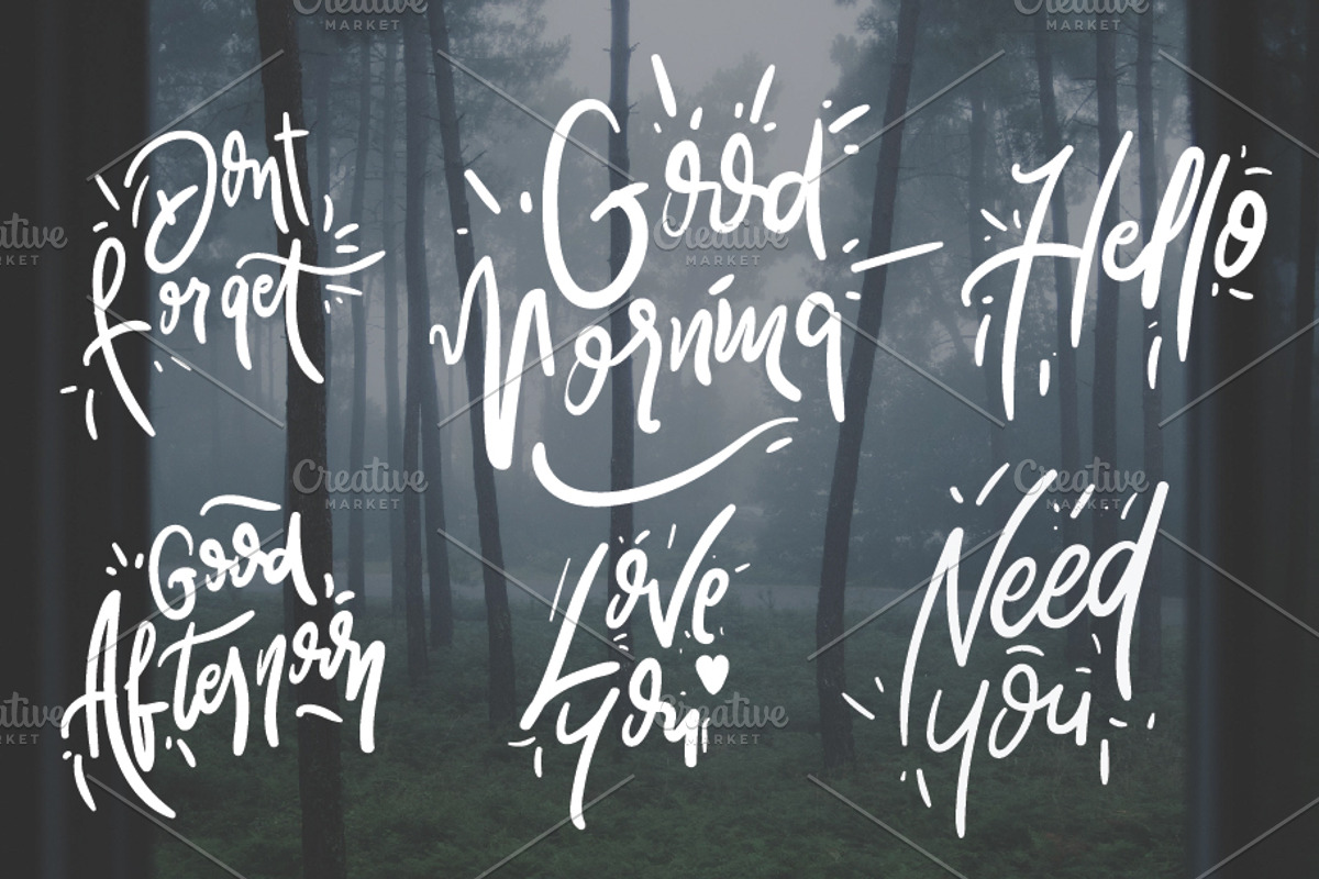 Greeting Typography 30% OFF, a Graphic by ulndsgn (Photo 3 of 4)