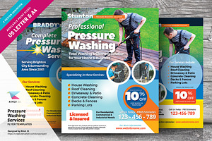 Pressure Washing Services Flyers