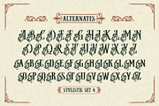 Jamesoon Victorian Typeface, a Serif Font by alit design (Thumbnail 9 of 17)