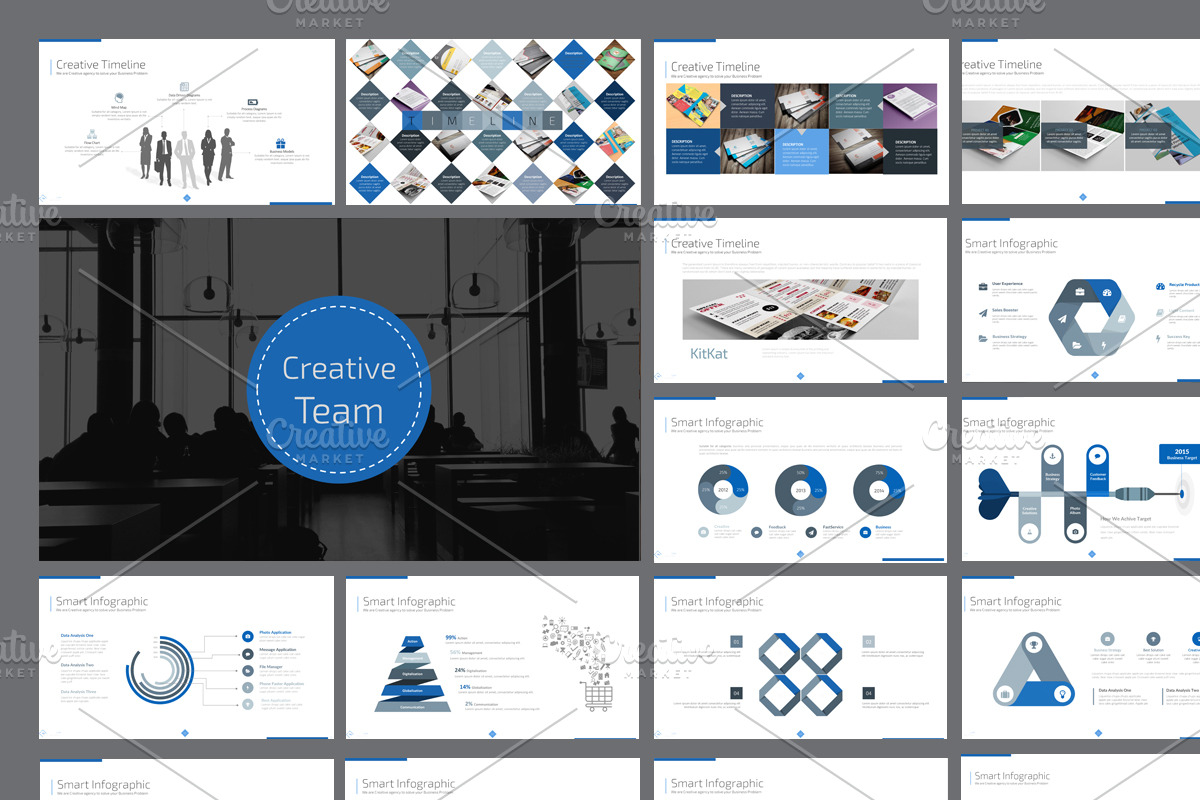 Kitkat Powerpoint Template, a Presentation Template by ZAAS (Photo 8 of 10)