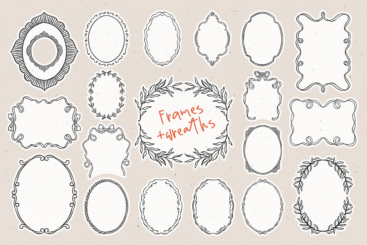 Naive coffee and pastry doodles, an Object Graphic by DesignThatMatters (Photo 14 of 14)