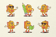 Backpack Cartoon Mascot Character, an Education Illustration by Vasya Kobelev (Thumbnail 3 of 8)