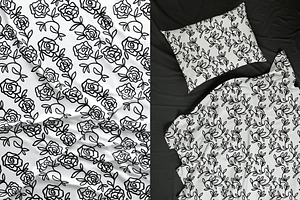 15 Floral Line Patterns