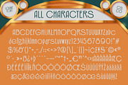 Lovnie – Art Deco Font, a Sans Serif Font by Craft Supply Co. (Thumbnail 8 of 8)
