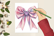 Watercolor Unicorn Kingdom Clipart, a Seasonal Illustration by CitraGraphics (Thumbnail 5 of 6)