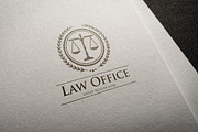 Law Office Logo, a Branding & Logo Template by Xelm (Thumbnail 1 of 5)