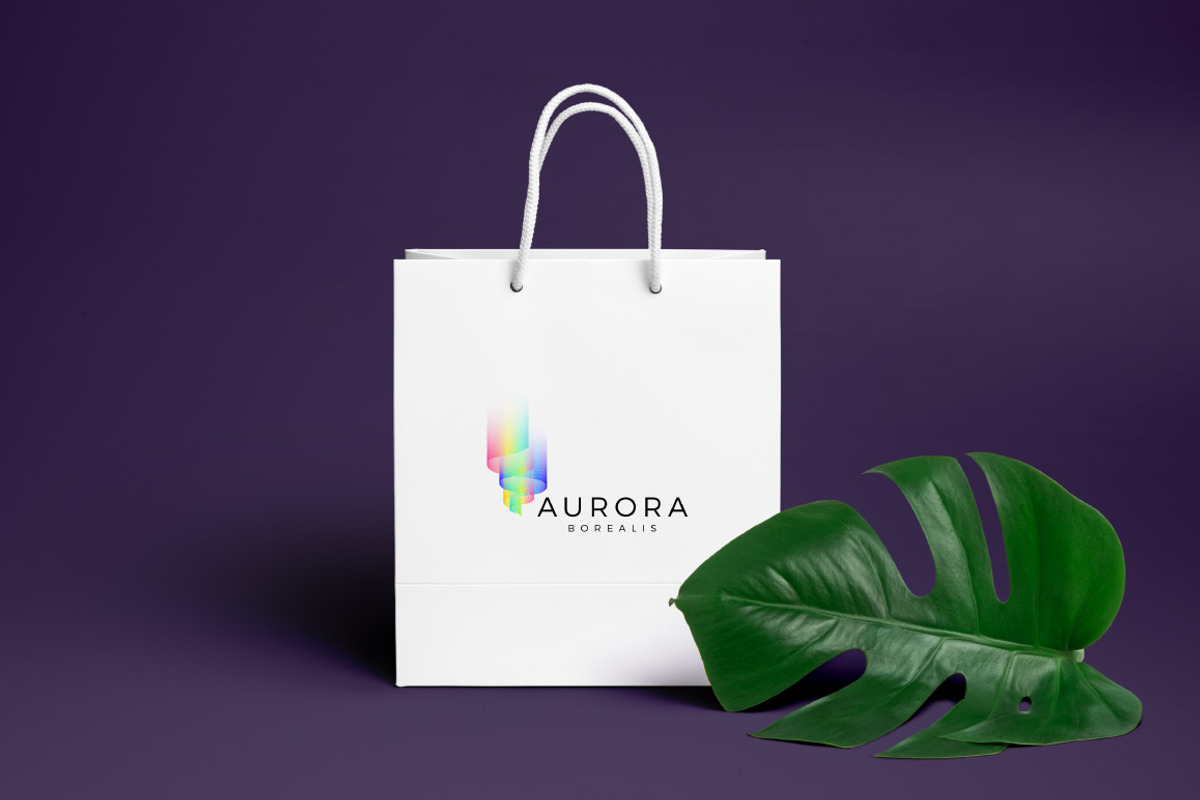 Aurora Borealis Vector Logo Template, a Branding & Logo Template by Createvil (Photo 4 of 4)