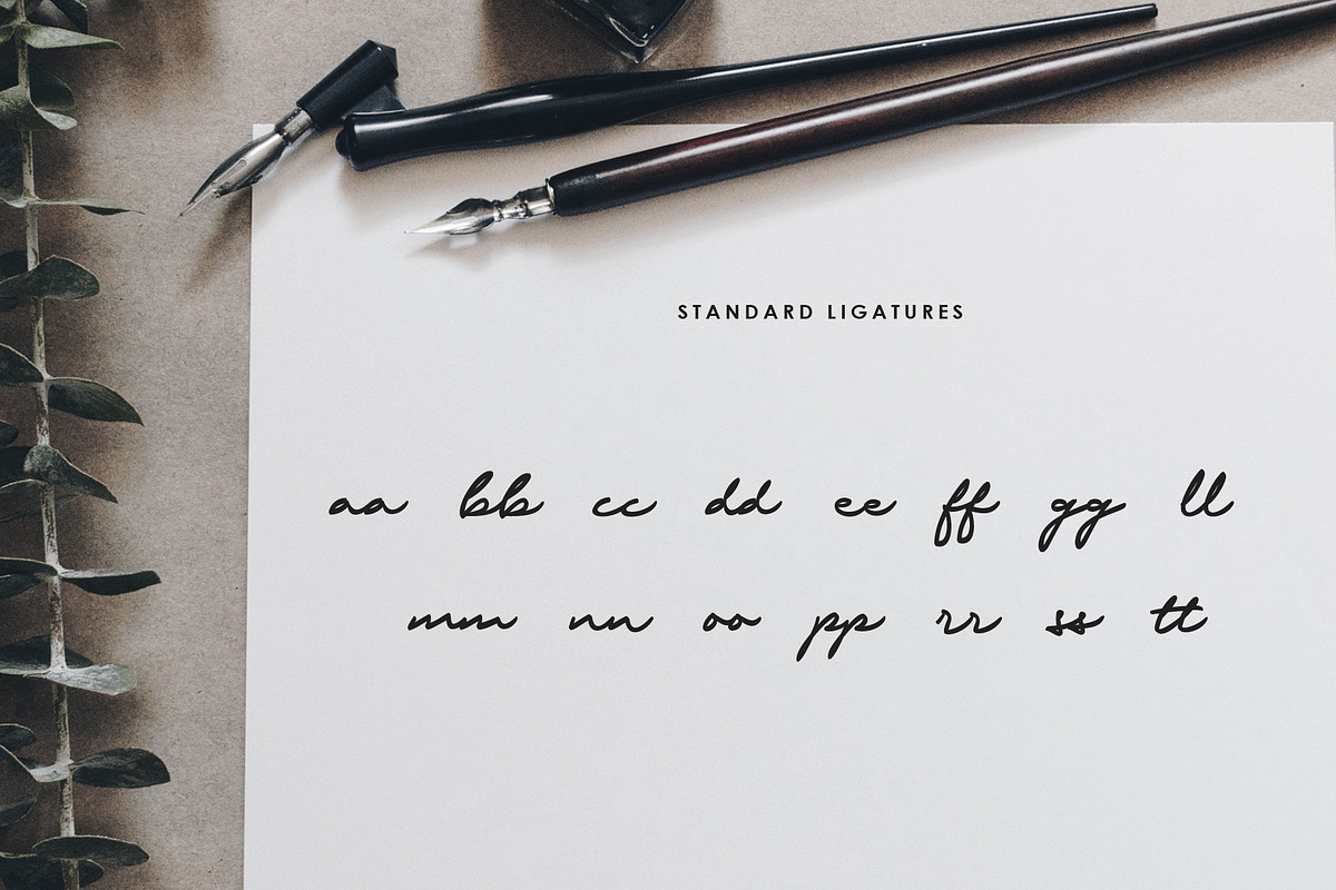 Pentecoste, a Handwritten Font by rudiSasori (Photo 11 of 12)