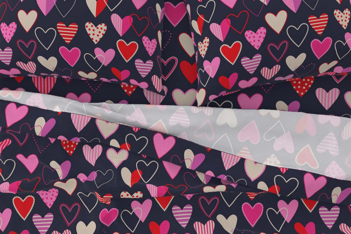 Valentine Sweet Hearts Pattern, a Pattern Graphic by Irina Ostapenko (Photo 4 of 4)
