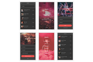 Raag - Music Player UI Kit