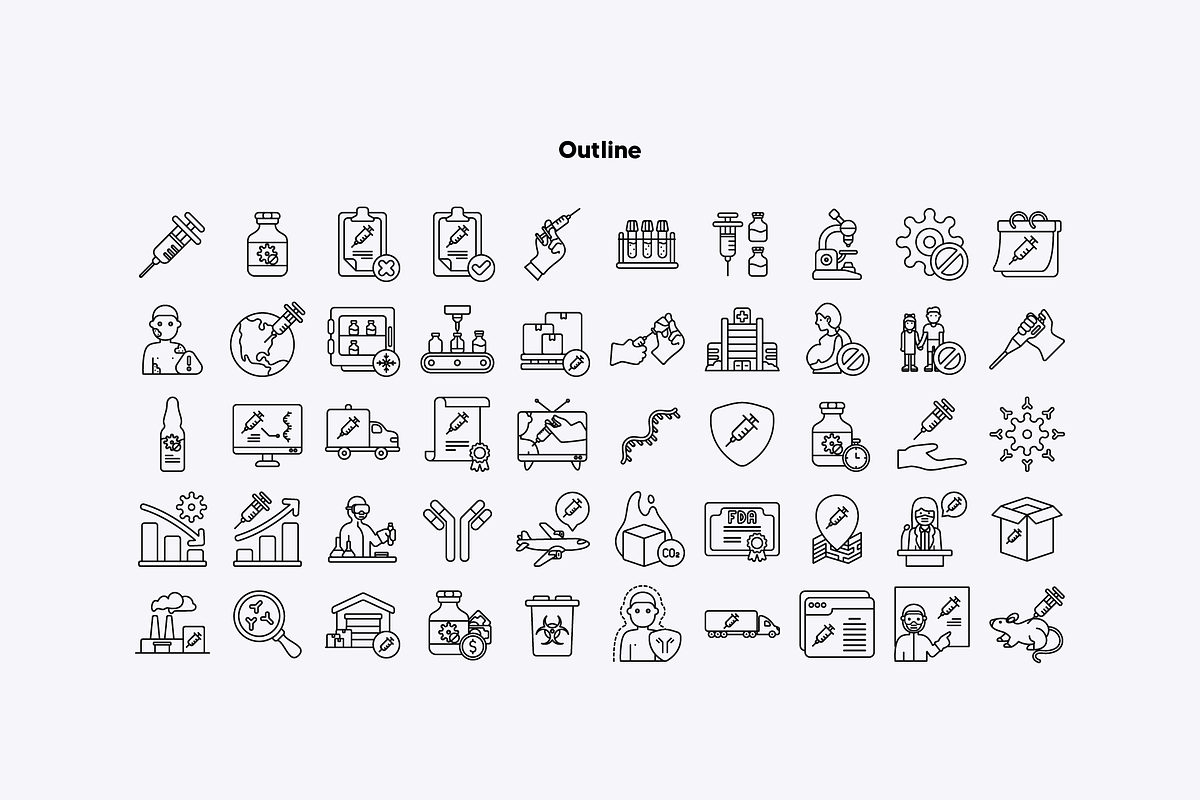 Vaccine Icons, an Icon by BaconTaco (Photo 3 of 6)