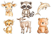 Baby Animal Nursery Sublimation, an Illustration by Designworld (Thumbnail 5 of 7)