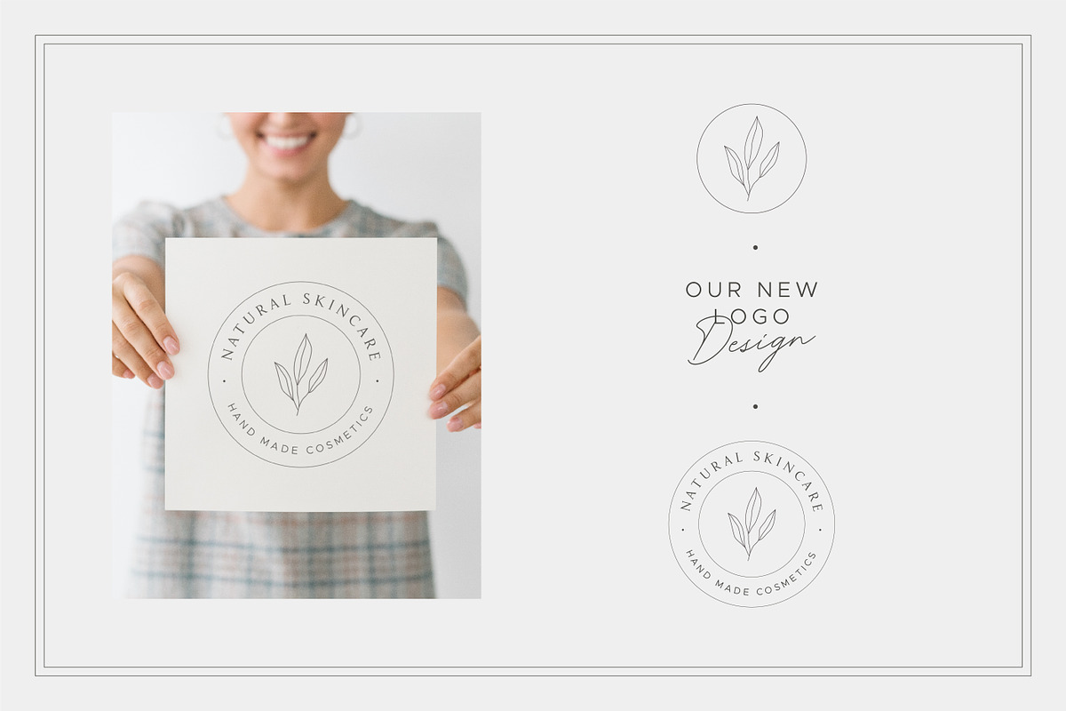 Botanical Logo kit, a Branding & Logo Template by Davide Bassu (Photo 10 of 13)