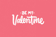 Valentine's Lettering quotes + Bonus, a Texture Illustration by Davihero (Thumbnail 2 of 6)