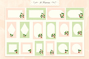 Cottage Strawberry Clipart & Pattern, a Pattern Graphic by PATTERNS etc. (Thumbnail 14 of 16)