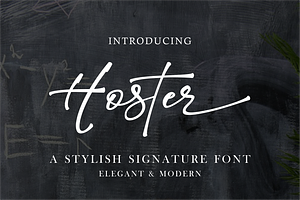 Hoster Signature