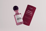 Female Perfume Packaging Mockup, a Packaging Mockup by graphicook (Thumbnail 4 of 4)