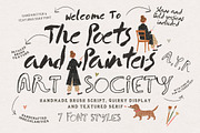 Artistic Handwritten Signage Fonts, a Handwritten Font by Laras Wonderland (Thumbnail 7 of 12)