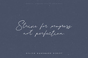 Marbella - Stylish signature script, a Script Font by Davide Bassu (Thumbnail 6 of 11)