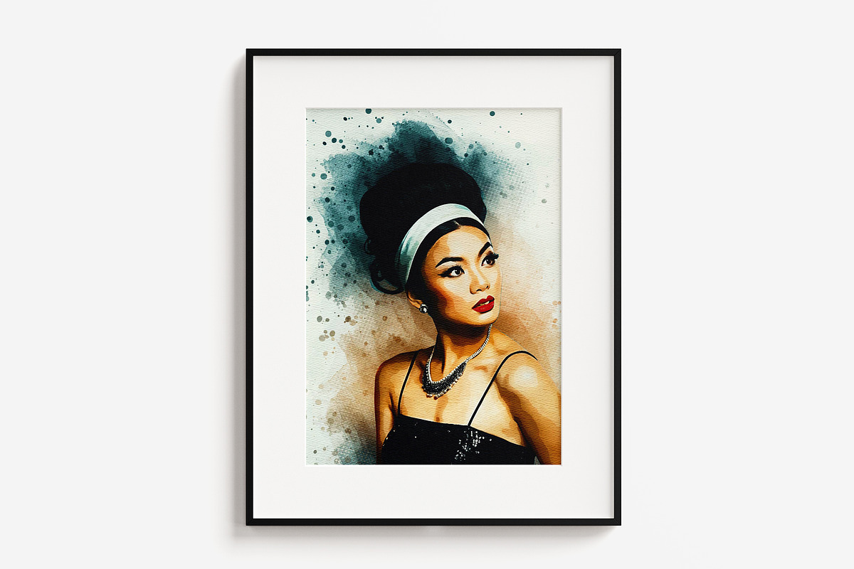 Watercolor Halftone Double Exposure, an Action Add-On by MRI STUDIO (Photo 23 of 23)