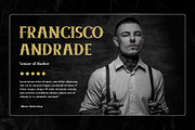 MORQA - Display Font, a Blackletter Font by trabaskriya (Thumbnail 8 of 8)