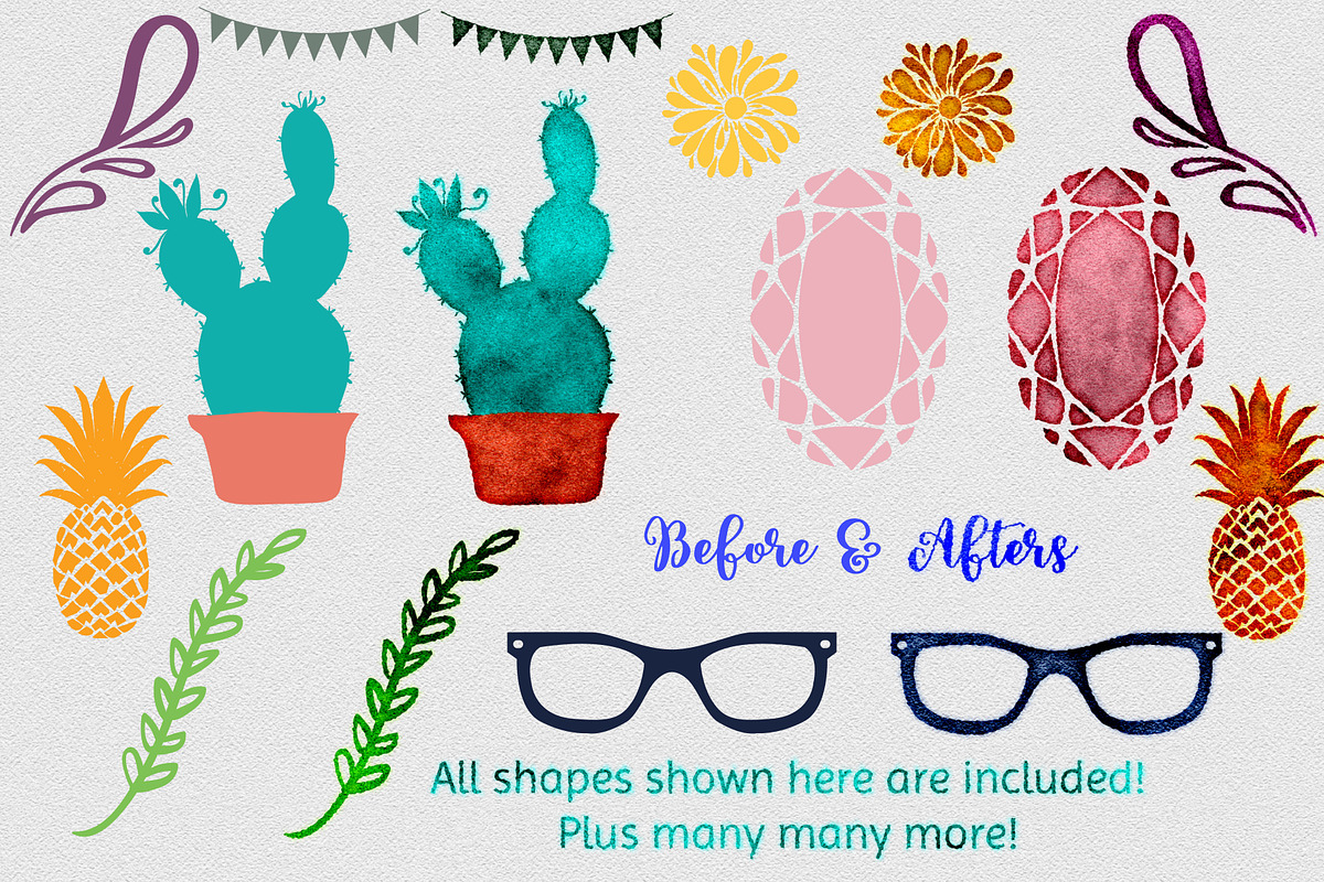 Watercolor Generator for Photoshop, a Texture Graphic by ClipartBrat Graphics (Photo 3 of 9)
