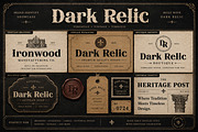Dark Relic, a Serif Font by Wow Magic (Thumbnail 2 of 4)