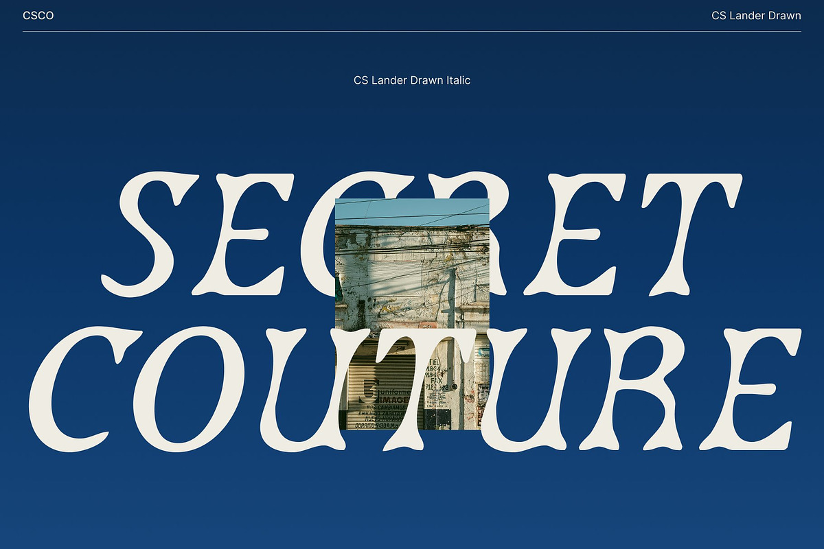 CS Lander Drawn, a Sans Serif Font by Craft Supply Co. (Photo 6 of 8)