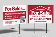 Real Estate Property For Sale Sign, a Poster Template by BrandPacks (Thumbnail 5 of 5)