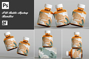 Pills Bottle Mockup Bundles, a Cups & Container Mockup by Ambo Ampeng (Thumbnail 1 of 22)