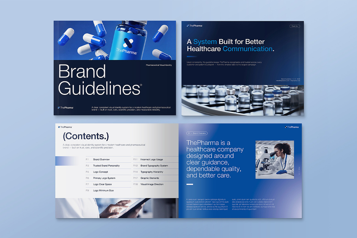 Brand Style Guide Brochure Template, a Brochure Template by BrandPacks (Photo 2 of 7)