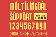 Carglos - Condensed Sans Serif Font, a Sans Serif Font by Say Studio (Thumbnail 13 of 13)