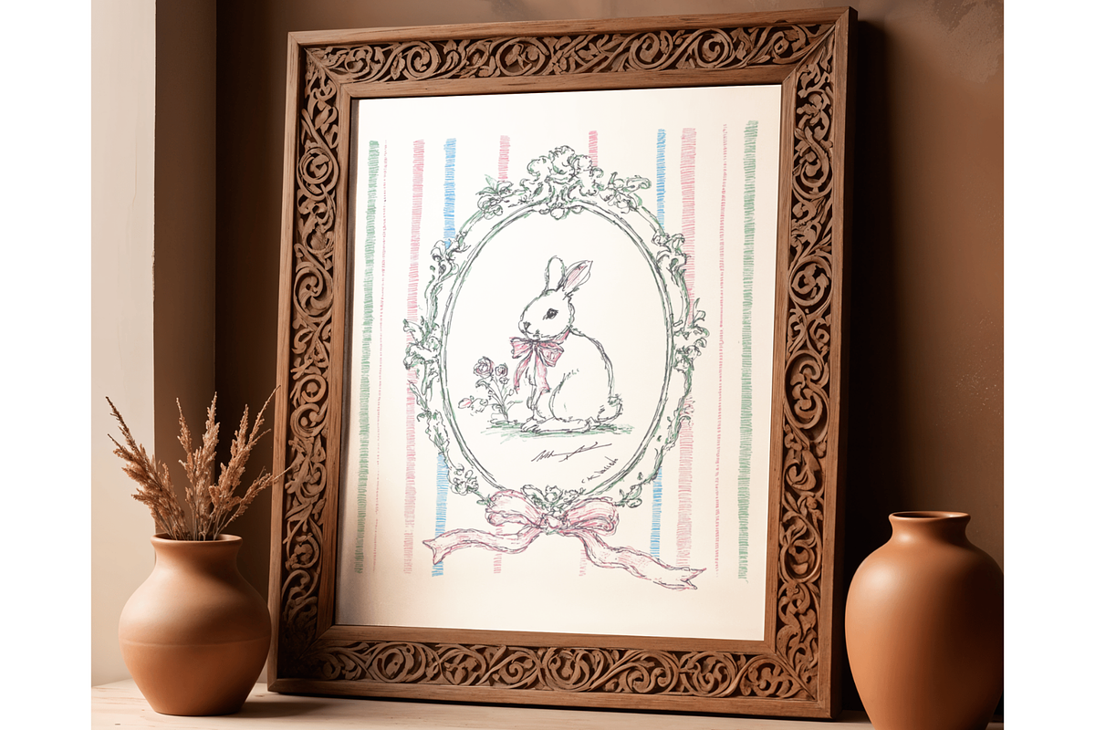 Whimsical Spring & Easter Mega Pack, a Decorative Illustration by GiraffeCreative (Photo 13 of 20)