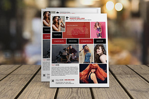 Photography Flyer, a Flyer Template by retrographix