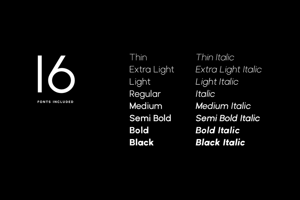 NOBEL UNO - Modern Font Family, a Sans Serif Font by Designova® (Photo 12 of 12)
