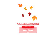 Autumn Fall Leaves Photoshop Brushes, a Brushes & More by Walllow Creatives (Thumbnail 1 of 3)