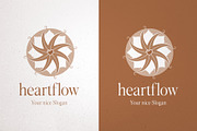 Holistic Zen Mandala Logo – Canva/AI, a Branding & Logo Template by Elibee (Thumbnail 2 of 9)