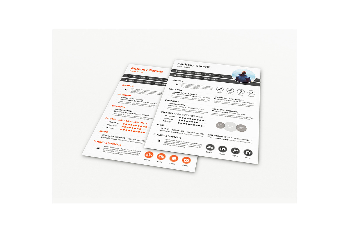Creative Resume, a Resume Template by KHIDD (Photo 4 of 6)