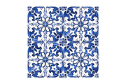 Sicilian Majolica Tile Patterns, a Pattern Graphic by Chromolume Studio (Thumbnail 8 of 28)