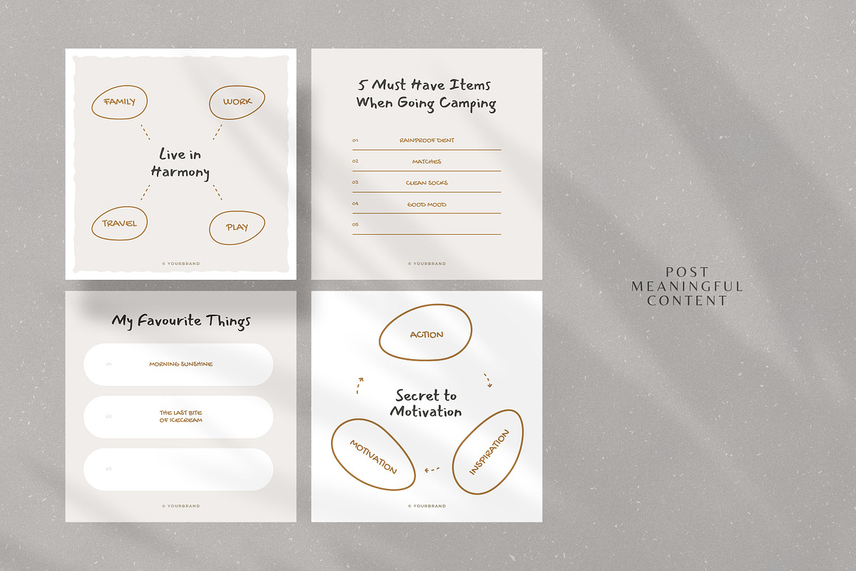 CANVA Mindful Social Media Templates, a Social Media Template by AndrewPixel (Photo 3 of 11)