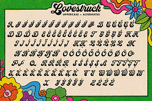 Lovestruck 70s Script Font