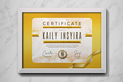 Gold Certificate, a Stationery Template by Aarley Kaiven (Thumbnail 1 of 2)