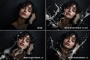 Water splash png overlay clipart, a Layer Style Add-On by Walllow Creatives (Thumbnail 3 of 6)
