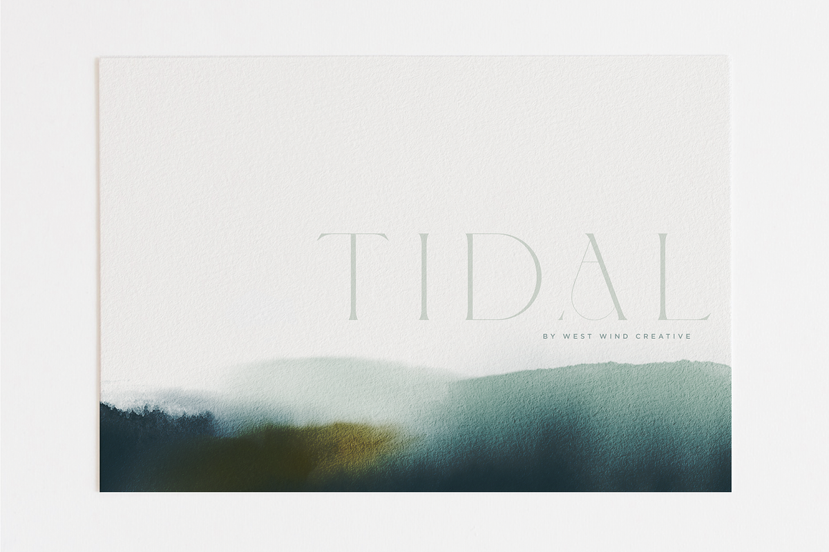 Tidal - Watercolor Textures, a Texture Graphic by Opal Creative (Photo 6 of 6)