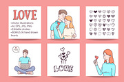 Valentines, Love Illustration, a Person Illustration by Nuburu (Thumbnail 3 of 6)