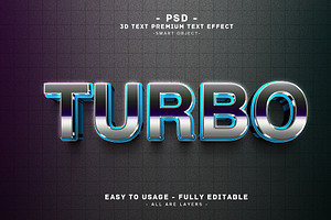 Editable 3D Text Effect TURBO, a Layer Style Add-On by Md Jahidul99